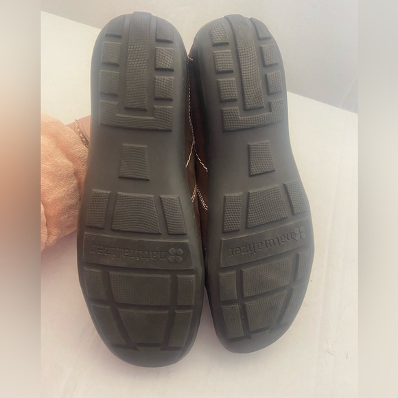 Naturalizer women's 9 slip on cushion comfort brown leather shoes EUC - Picture 8 of 9